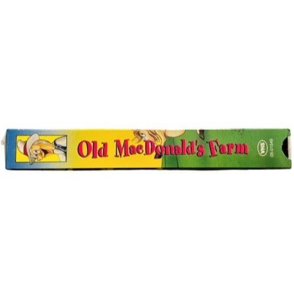 Old Mc Donald's Farm (4) Fully Animated Color Cartoons Factory Sealed VHS Tape - Picture 3 of 4